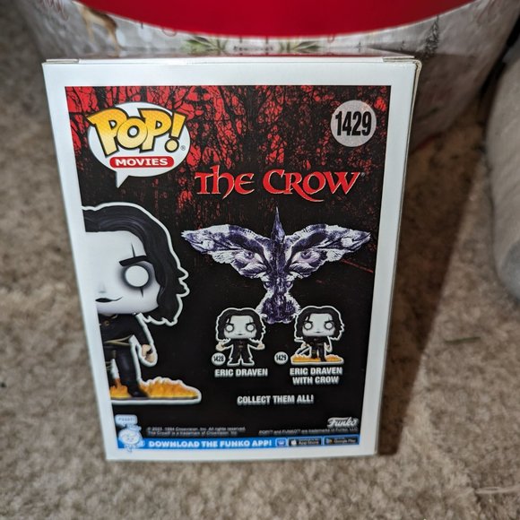 Funko Pop! #1429 Eric Draven The Crow - Glow In The Dark Hot Topic Exclusive! - Picture 6 of 8